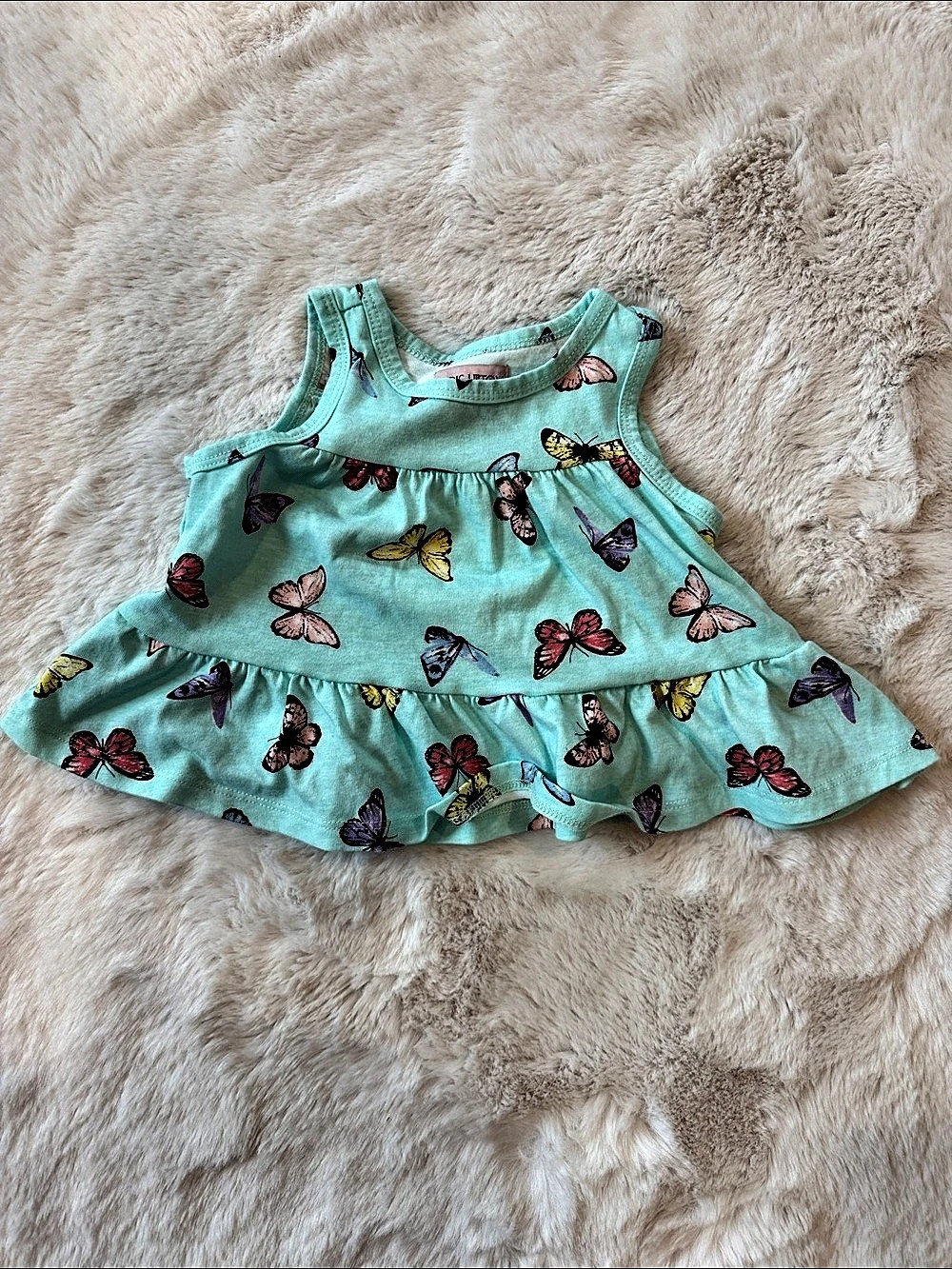 Juicy Couture Girls Butterfly Print Casual Dress